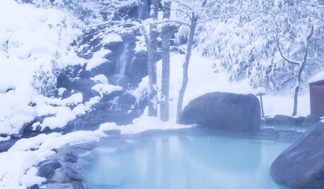 호시노 리조트, ‘겨울 절경 눈 내리는 노천탕’ 선보여